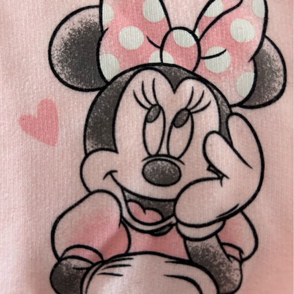 12 month old Disney Minnie Mouse ears matching set - Picture 3 of 4